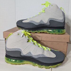 RARE NIKE AIR MAX JR. GRIFFEY SIZE 12 SKU: 442478-001 WOLF GREY NEON VOLT